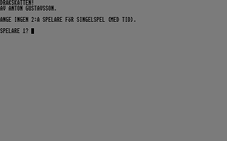 Drakkskatten atari screenshot